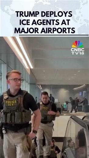 Trump Deploys ICE Agents At Major U.S. Airports as TSA Faces Shutdown Shortages | DHS | N18G