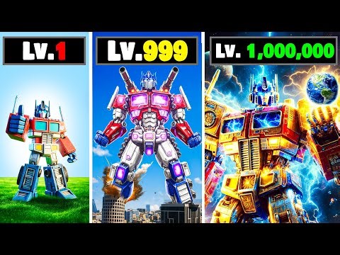 Level 1 to Level 1,000,000 TRANSFORMER in GTA 5
