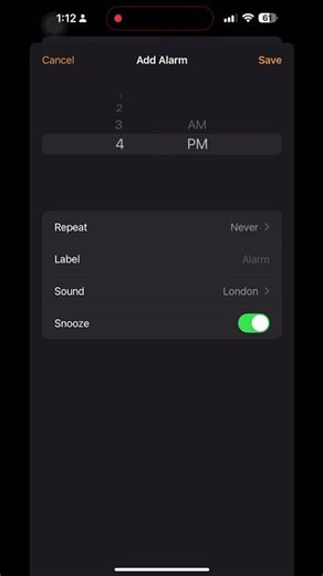 Secret revealed: iOS clock picker scrolls, but it ends! 🚨 #trending #ios26 #apple #2025 #iphone17