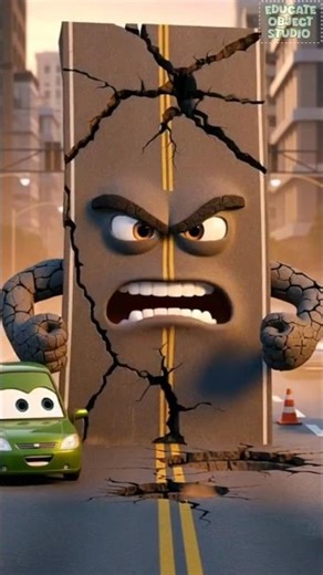 Angry Road Speaks 😡 Dharti Kyun Phat Rahi Hai? 😳 #shorts #viralvideo #viralshorts