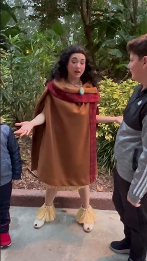 Meeting Moana Surprise Meet & Greet by Tower of Terror in Hollywood Studios at Disney World