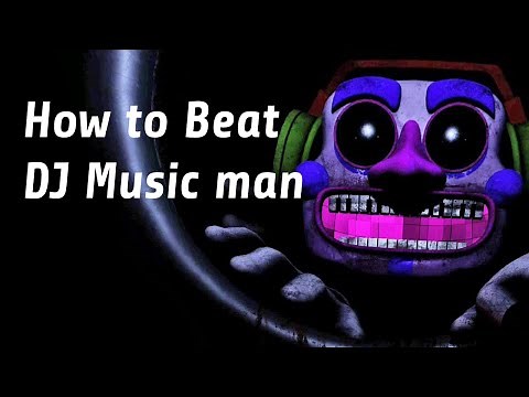 How To Beat The Music Man | FNAF Security Breach | Walk Through