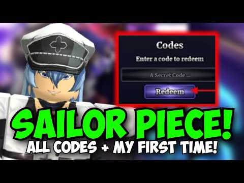 [CODES] Playing SAILOR PIECE For the FIRST TIME!!