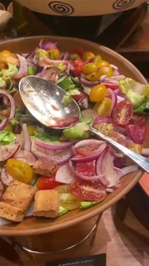 Colourful Healthy Salad Buffet