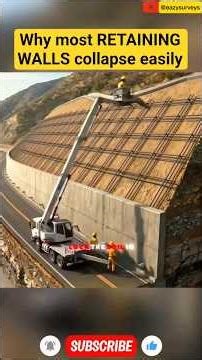 How to construct a standard Retaining Wall || Building Retaining Walls Explained #construction