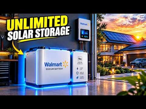 This $110 Walmart Battery Outlasts a $4,000 Power Station During a Blackout — No Lithium, No Grid!
