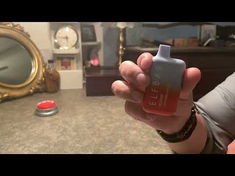 ELFBAR BC5000 Rechargeable Disposable Vape Watermelon Ice 50ml 50mg Nic 5000 PUFF