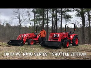 Kioti DK4510 va. NX4510 Shuttle Tractor Comparison