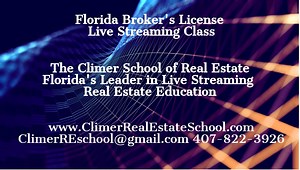 Florida Brokers License Live Stream Class