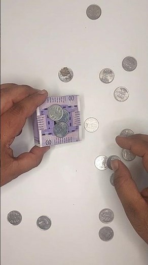Coins Box Making Origami | Money Origami Box | Dollar Origami Box for Coins