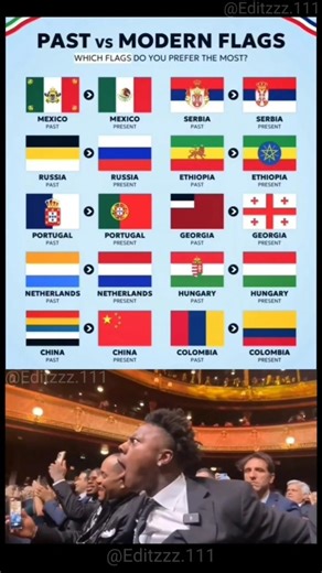Past vs Modern Flags 🌍 | Which Country’s Flag Was Better Before? 🇲🇽🇷🇺🇨🇳 #flags #shorts