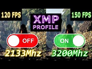 DDR4 2133Mhz vs 3200Mhz in games - 1080p