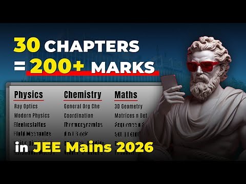 High Weightage Chapters for JEE Mains 2026