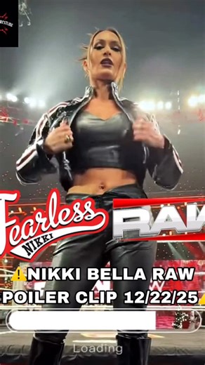 Exclusivejonwrestling on Instagram: "WWE NIKKI BELLA RAW PROMO 12/22/25 “SPOILER WARNING” ⚠️ #nikkibella #wweraw #wwe #raw #wrestling"