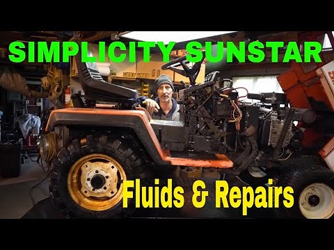 Simplicity Sunstar-20hp Kohler Magnum Engine ~ Lube & Repairs Part-3 in the Series.