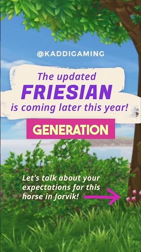 Friesen bekommen ein Update - Pferde Gen 4!? #sso #starstable #friese #friesian #ssonews #ssoumfrage