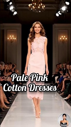 5 Beautiful Pale Pink Cotton Dresses | Elegant & Comfortable Summer Fashion 2026