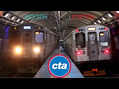 CTA "L" Train System : Jackson Station [ Red & Blue Lines ]