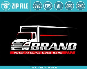 Box Truck Logo Template: Delivery Vehicle Graphics (digital Download) - Etsy
