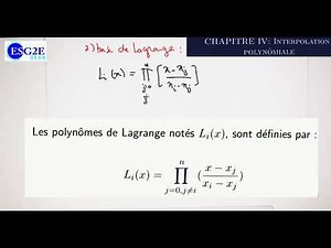 Interpolation polynomiale #interpolation