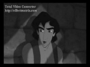 Aladdin and Meg love crossover