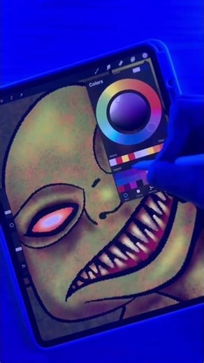 Goblin Drawing - Digital Art in Procreate