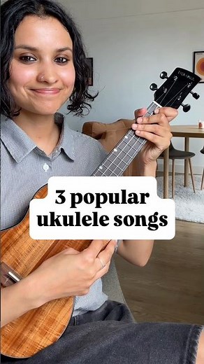3 Popular Songs Everyone Wants to Play On Ukulele ⭐ #shorts