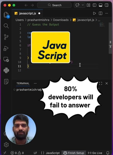 Empty Object me constructor kaise mil gaya? 🤯 JavaScript Trick #javascript #coding