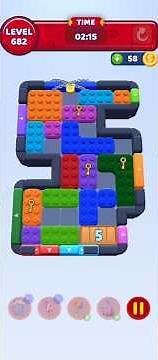 Color Block Jam Level 682 Walkthrough Solution