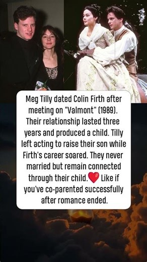 🎬 Meg Tilly and Colin Firth: The On-Set Romance #news #hollywood #Cinema #history