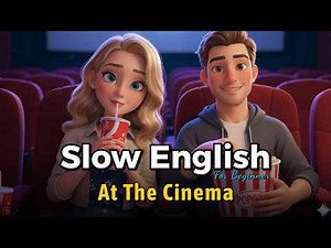 Going to the Movies 🎬 🎧 Easy English Conversation for Beginners