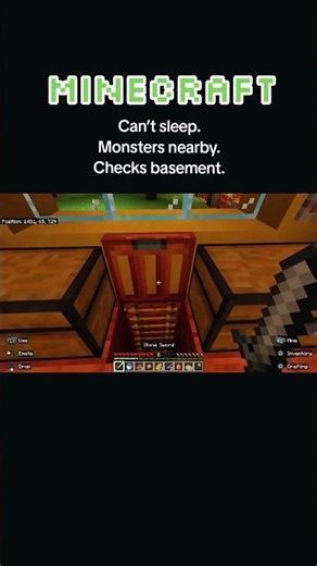 Minecraft: Monsters in the basement