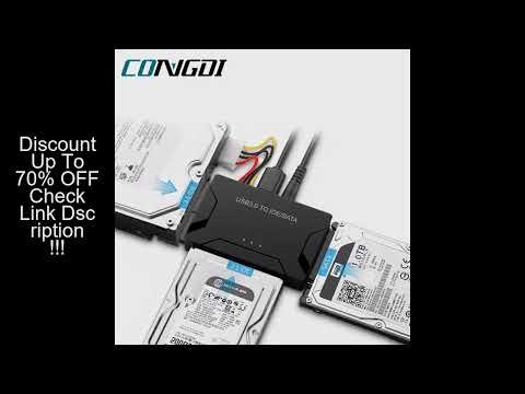 USB 3.0 to SATA IDE Hard Disk Adapter Converter Cable for 3.5 2.5 inch HDD/SSD CD DVD ROM CD-RW 3 in