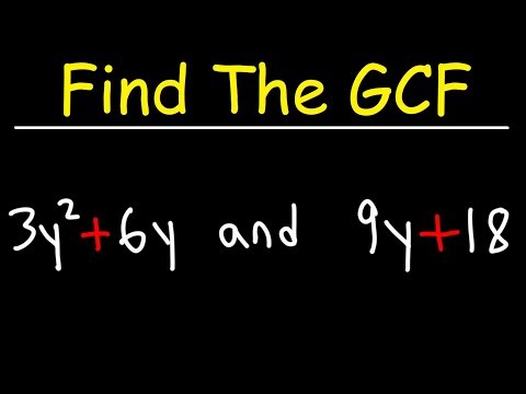 How to Find the Greatest Common Factor of Two Polynomials - GED Math