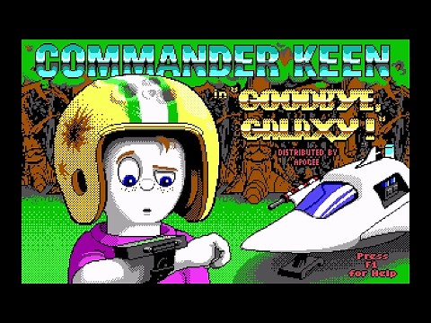 Commander Keen 4 - Secret of the Oracle: Border Village (1991) [MS-DOS]