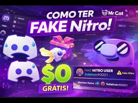 2026 🔥 FAKE NITRO | VENSCORD, TUTORIAL COMPLETO RAPIDO E FACIL!