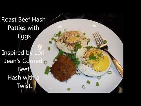 Roast Beef Hash Patties