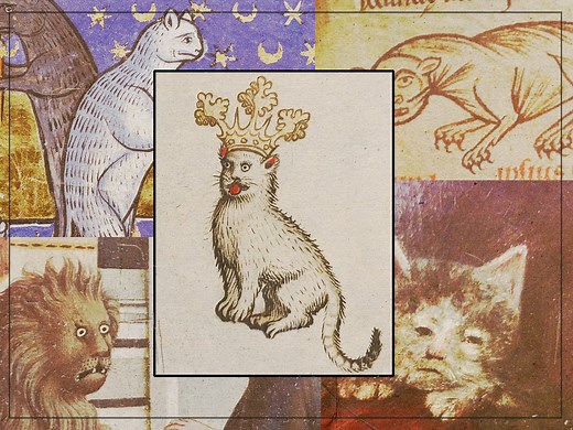 Why did medieval painters make cats so ugly?