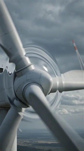Why Wind Turbines Never Fly Away 😳 | Wind Turbine Facts #engineering #didyouknow #science
