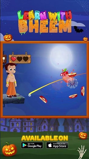 Learn with Bheem: Kids App | Available on Play Store | Fun Learning App for Kids 2-8+