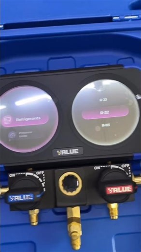 samart gauge AC technician Gas charging gauge DIGITAL GAUGE #smartgauge #acgascharging #r32 #gauges