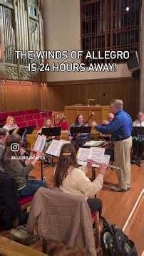 24 hours until The Winds of Allegro arrive at the Art Vault! #classical #concert #winds #intheround