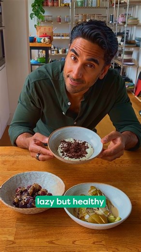 Next time you want something sweet, try one of these three lazy but healthy options. | The Doctor's Kitchen