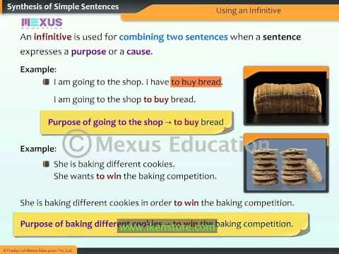 Synthesis of Simple Sentences | English Grammar | iken | ikenedu | ikenApp