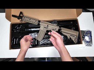 2025 CYMA M4 CQB Gel Blaster Unboxing Review #review