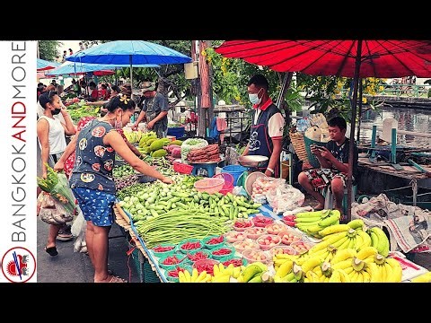 Amazing Rural Border Market - A Thai Food Paradise