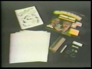 Colorforms Shrinky Dinks commercial - 1970s