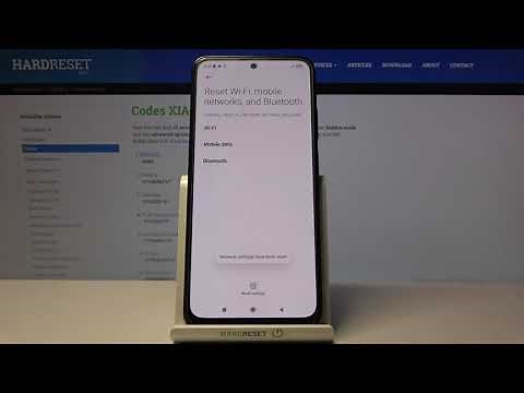 How to Reset Network Settings on XIAOMI Redmi Note 10S - Restore Network Settings