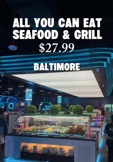 $27.99 AYCE Seafood and Sushi at Aurora Seafood & Grill