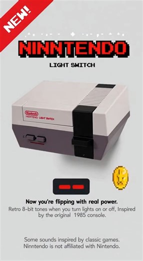 Nintendo Light Switch - Nintendo NES Ad Commercial Parody